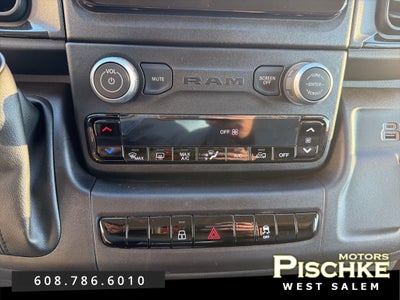 2025 RAM ProMaster 2500 Cargo Van Tradesman High Roof 159' WB w/Pass Seat