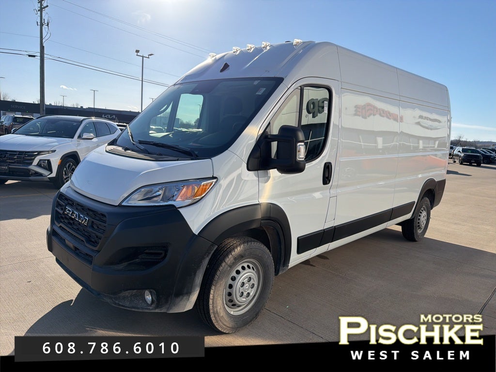 2025 RAM ProMaster 2500 Cargo Van Tradesman High Roof 159' WB w/Pass Seat
