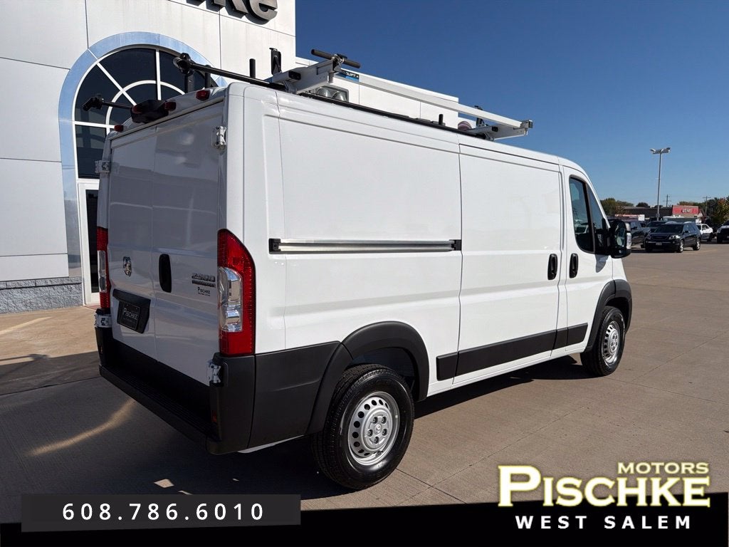 2025 RAM ProMaster 2500 Cargo Van Tradesman Low Roof 136' WB w/Pass Seat