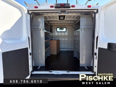 2025 RAM ProMaster 2500 Cargo Van Tradesman Low Roof 136' WB w/Pass Seat
