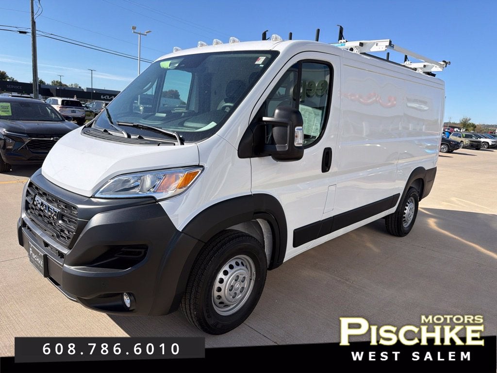 2025 RAM ProMaster 2500 Cargo Van Tradesman Low Roof 136' WB w/Pass Seat