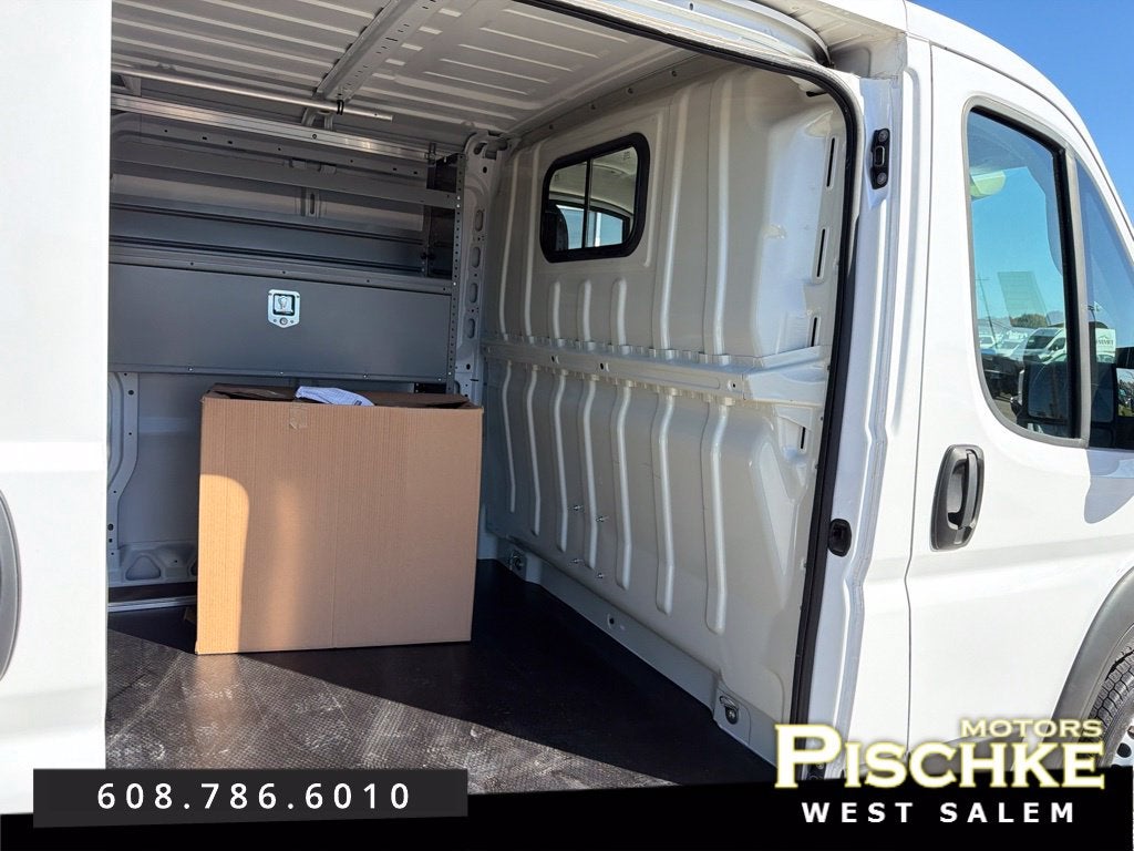 2025 RAM ProMaster 2500 Cargo Van Tradesman Low Roof 136' WB w/Pass Seat
