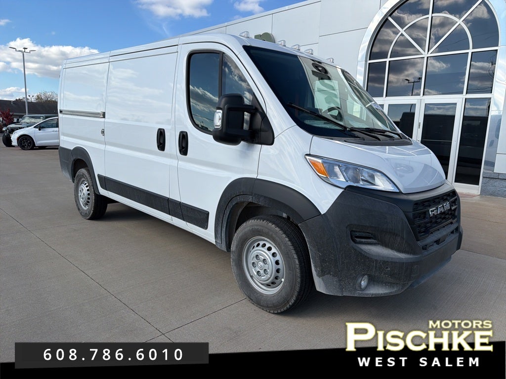 2025 RAM ProMaster 2500 Cargo Van Tradesman Low Roof 136' WB w/Pass Seat
