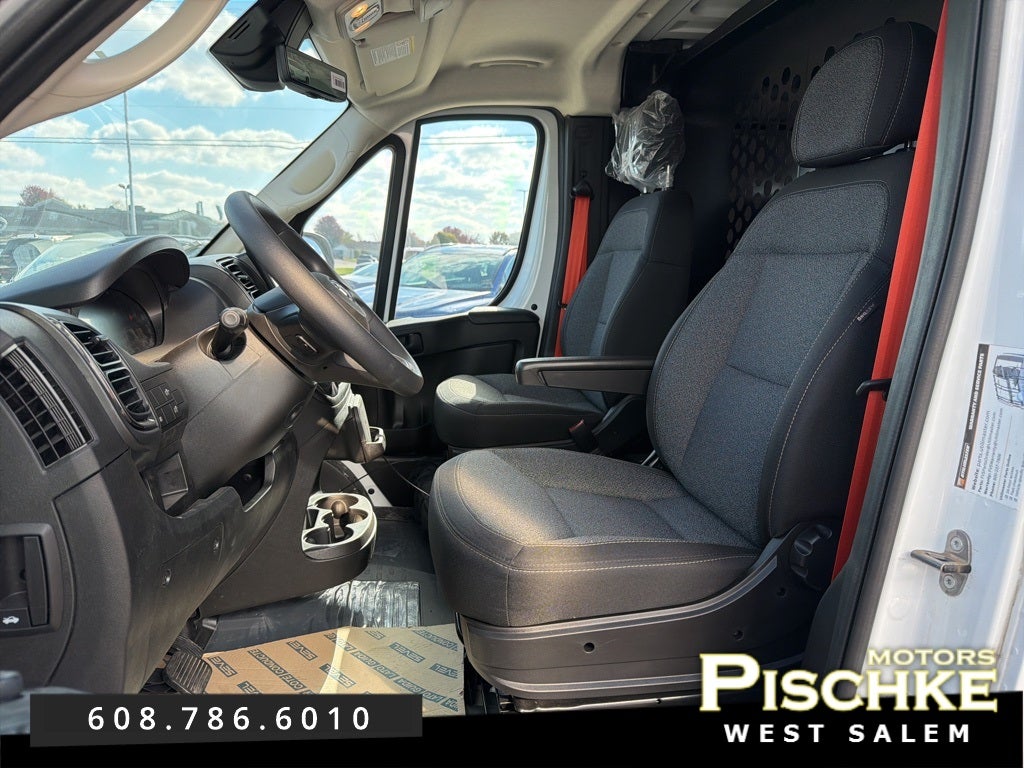 2025 RAM ProMaster 2500 Cargo Van Tradesman Low Roof 136' WB w/Pass Seat