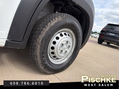 2025 RAM ProMaster 2500 Cargo Van Tradesman Low Roof 136' WB w/Pass Seat