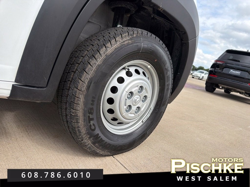 2025 RAM ProMaster 2500 Cargo Van Tradesman Low Roof 136' WB w/Pass Seat