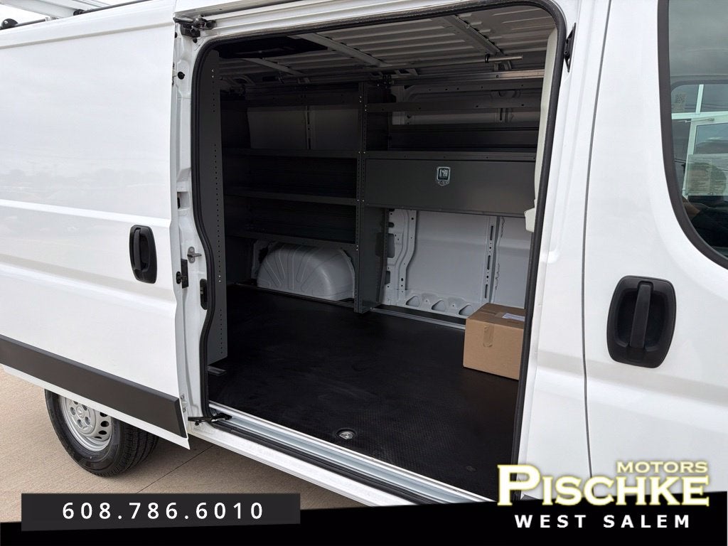 2025 RAM ProMaster 2500 Cargo Van Tradesman Low Roof 136' WB w/Pass Seat