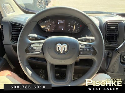 2025 RAM ProMaster 2500 Cargo Van Tradesman Low Roof 136' WB w/Pass Seat