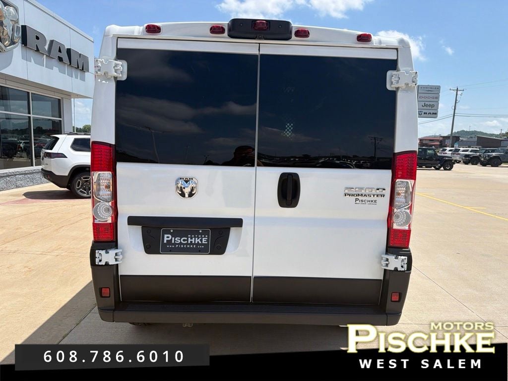 2025 RAM ProMaster 2500 Cargo Van Tradesman Low Roof 136' WB w/Pass Seat
