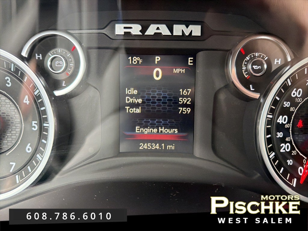 2024 RAM 2500 Big Horn Crew Cab 4x4 6'4' Box